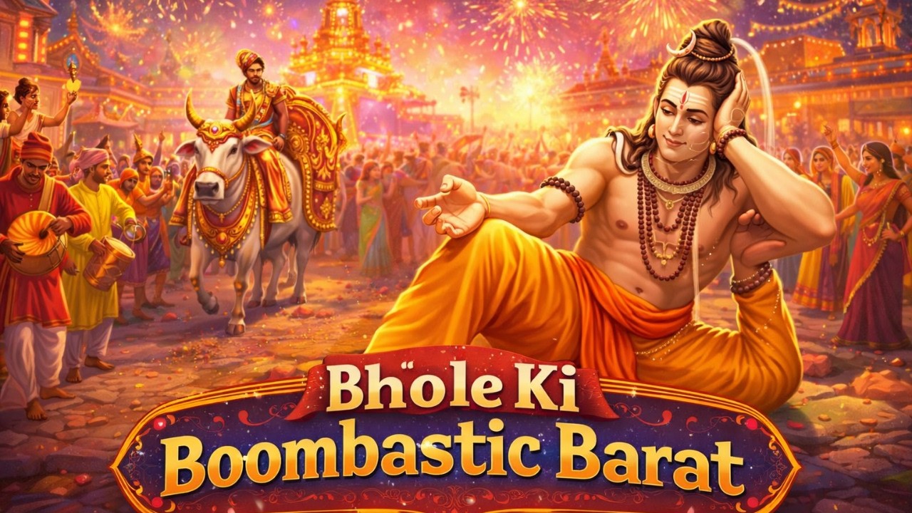 🔥Bhole Ki Boombastic Baraat 🔱 Full Song🎶 #harharmahadev #trending #music #dance