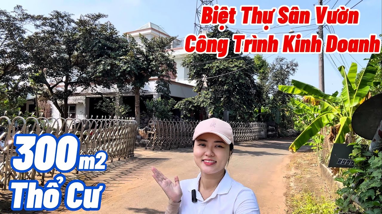 BĐS ĐỒNG NAI, Bán Biệt Thự Sân Vườn Ao Chuồng,Có Sẵn Công Trình Kinh Doanh, Thu Nhập Ròng Ổn Định