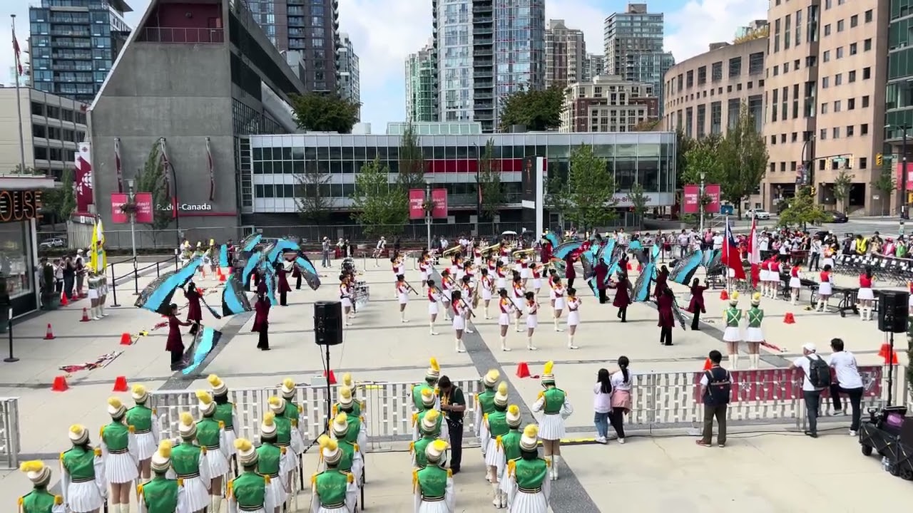 2024 Canada Day Taipei First Girls Senior High School Marching Band Performance
