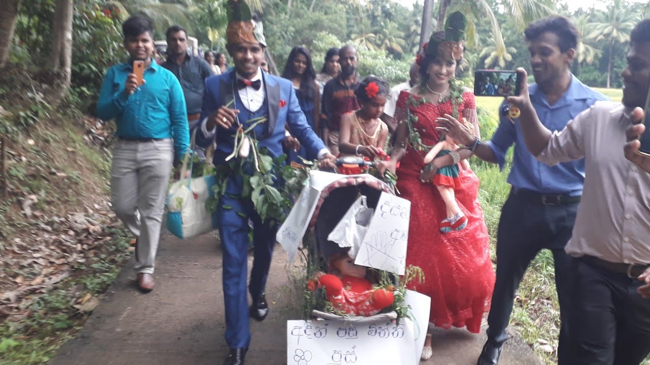 Wedding Rag | Udara & Oshadhi- ගමේ කොල්ලො සෙට්එක දුන්න සුපිරිම ආතල් එකක්. අම්මෝ මේවනෙ යකෝ රැග්...