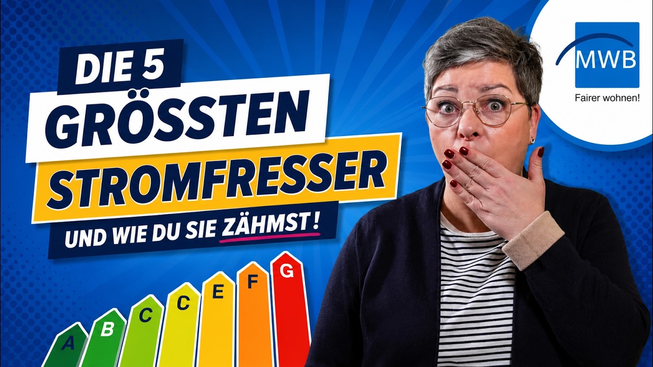 Die 5 größten Stromfresser I und wie du sie zähmst