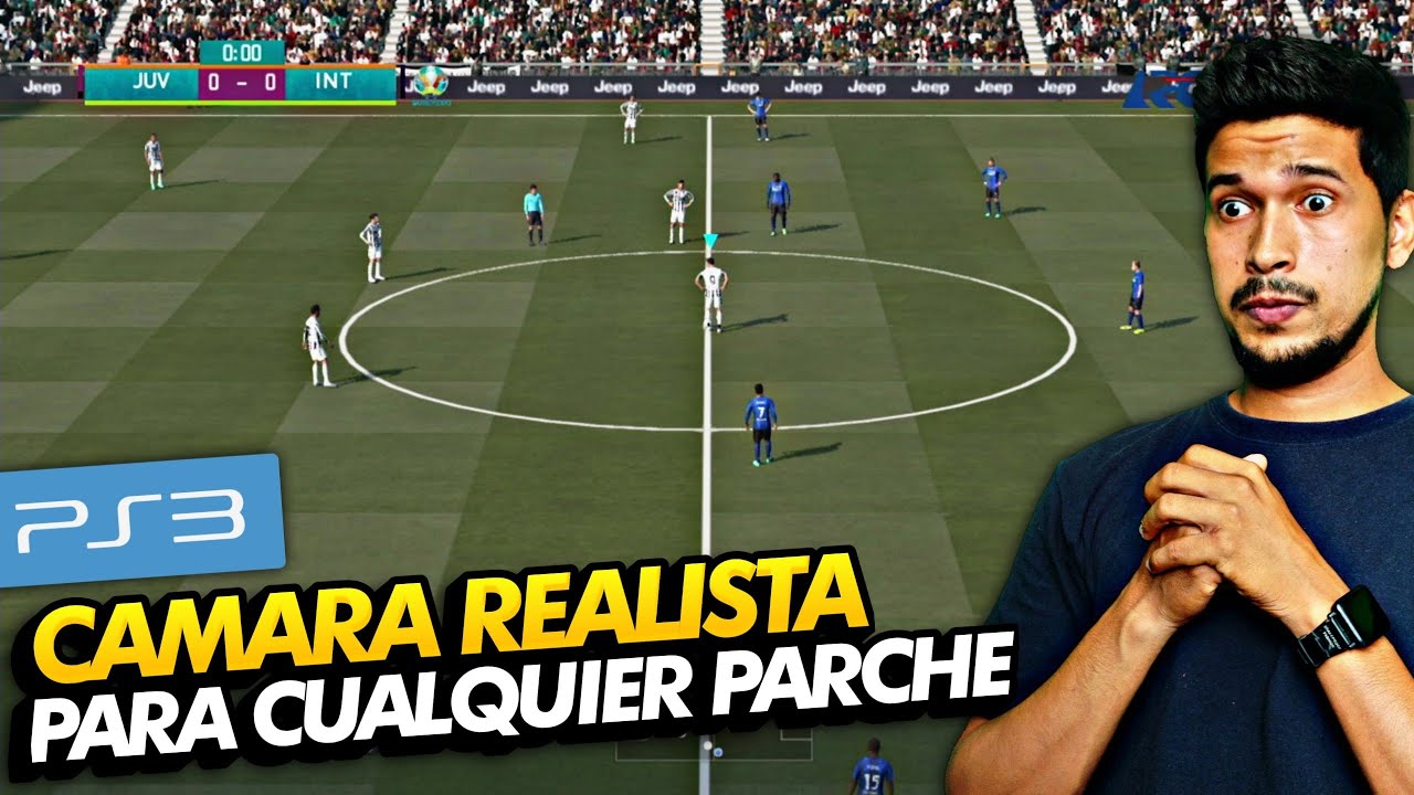 😱CAMARA REALISTA PES 2022 en PS3 | FACIL & RAPIDO | BLES/BLUS | Sirve para CUALQUIER PARCHE✅