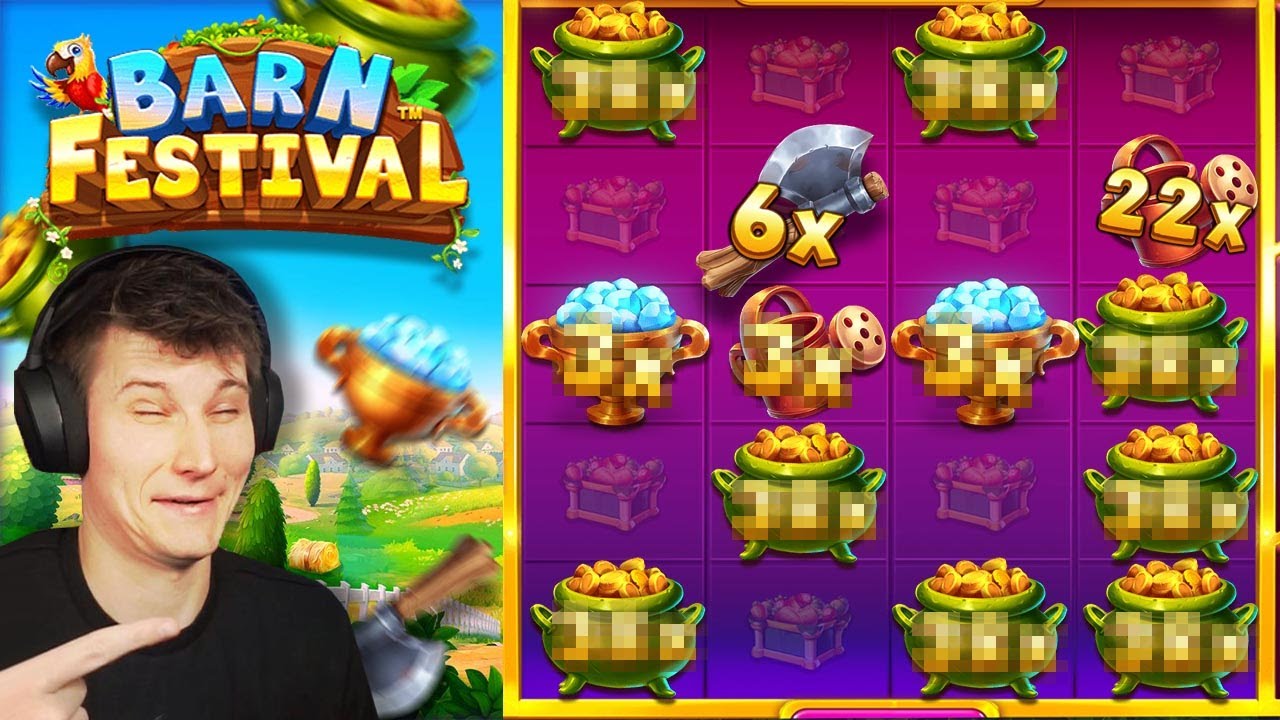 ALL IN CHALLENGE #15 BARN FESTIVAL...THIS SLOT CAN ACTUALLY PAY?!