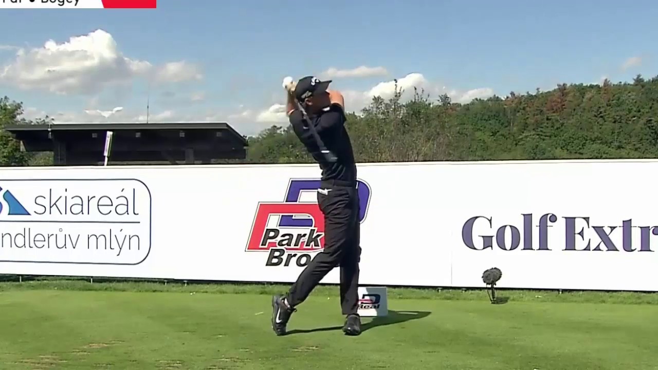 Thomas Pieters Golf Swing Slow Motion