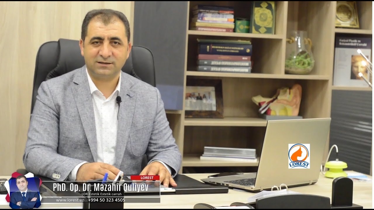 Burun emeliyyati haqqinda suallari Dr Mezahir Quliyev cavablandirir...