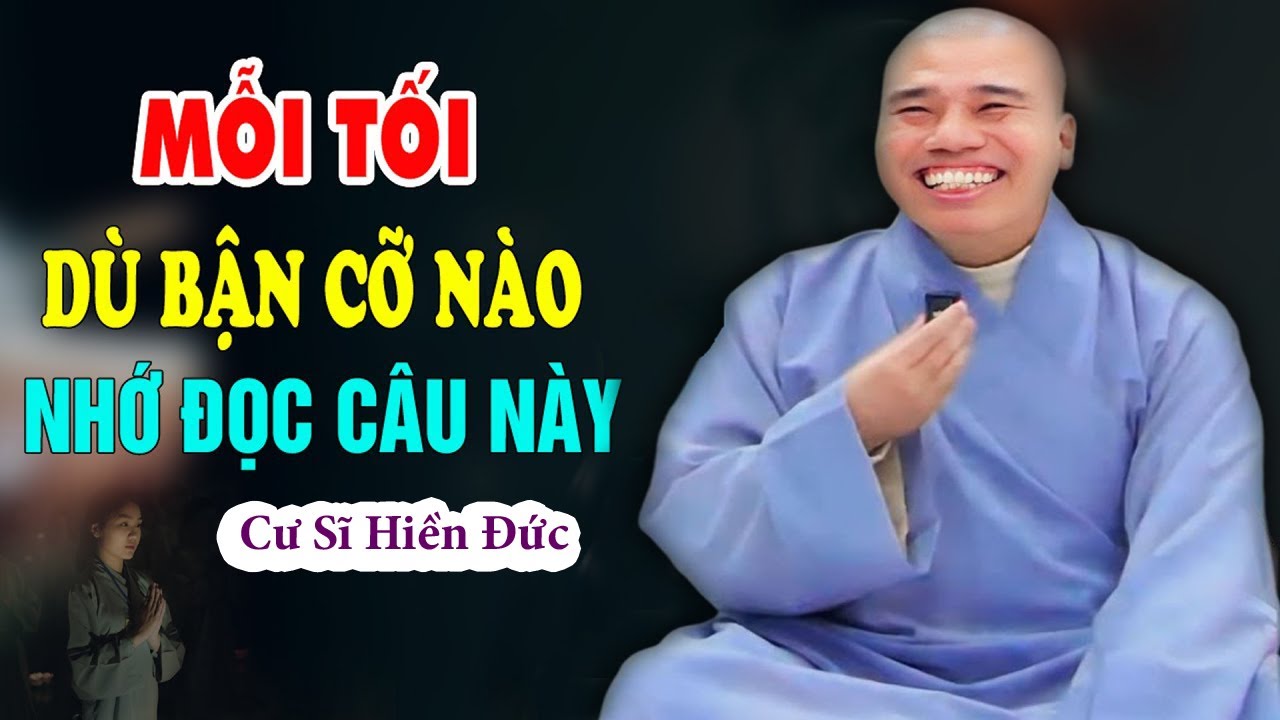 MỖI TỐI NHỚ ĐỌC CÂU NÀY#cusinhuanduc #chuoithapthonglieuphap #phapthoaihay