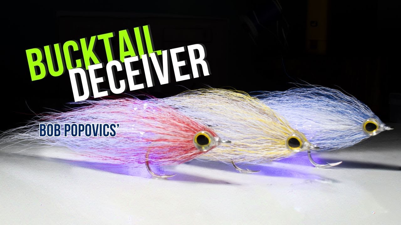 Bucktail deceiver Bob Popovics fleye