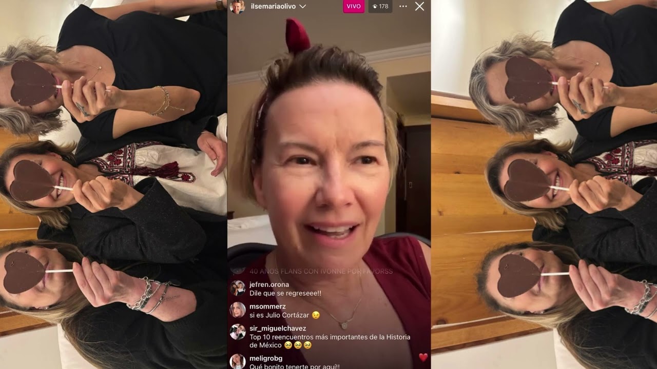 Ilse habla del reencuentro con Ivonne y confirma que NO regresa al aniversario 40 de FLANS
