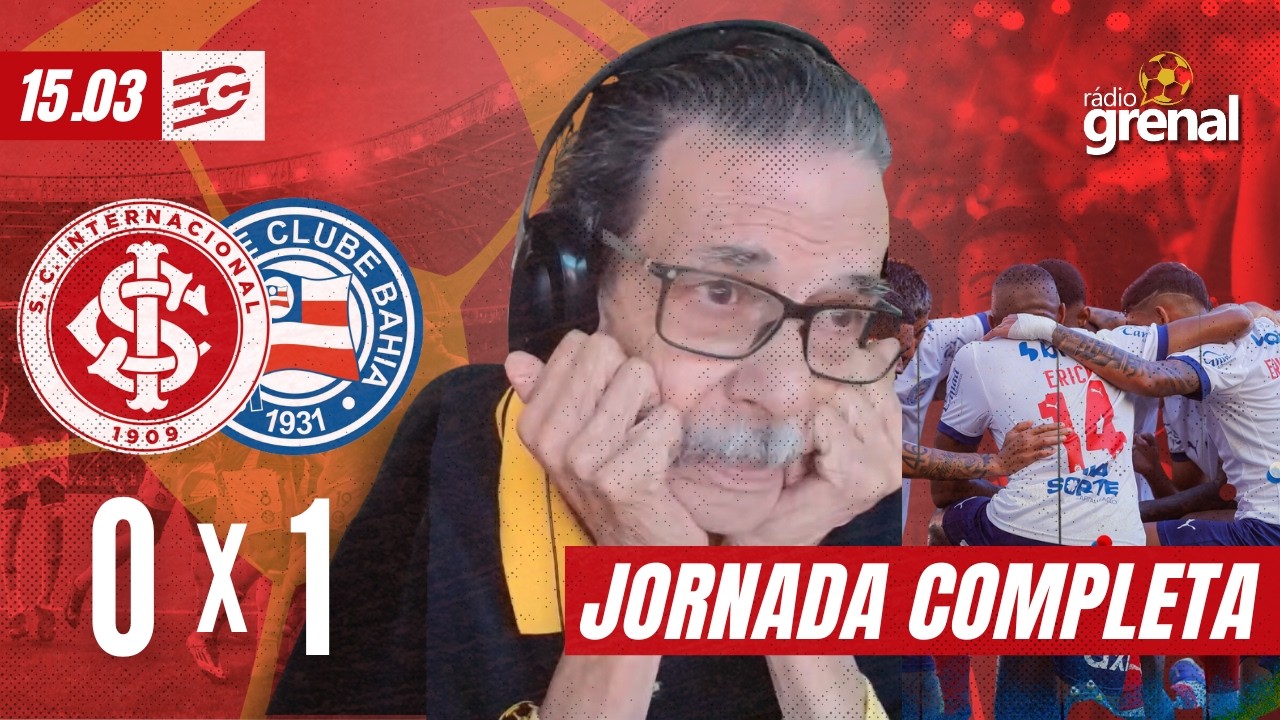 ESQUENTANDO O JOGO AO VIVO DO BEIRA-RIO | INTER X BAHIA | BRASILEIRÃO | 15/03/2026