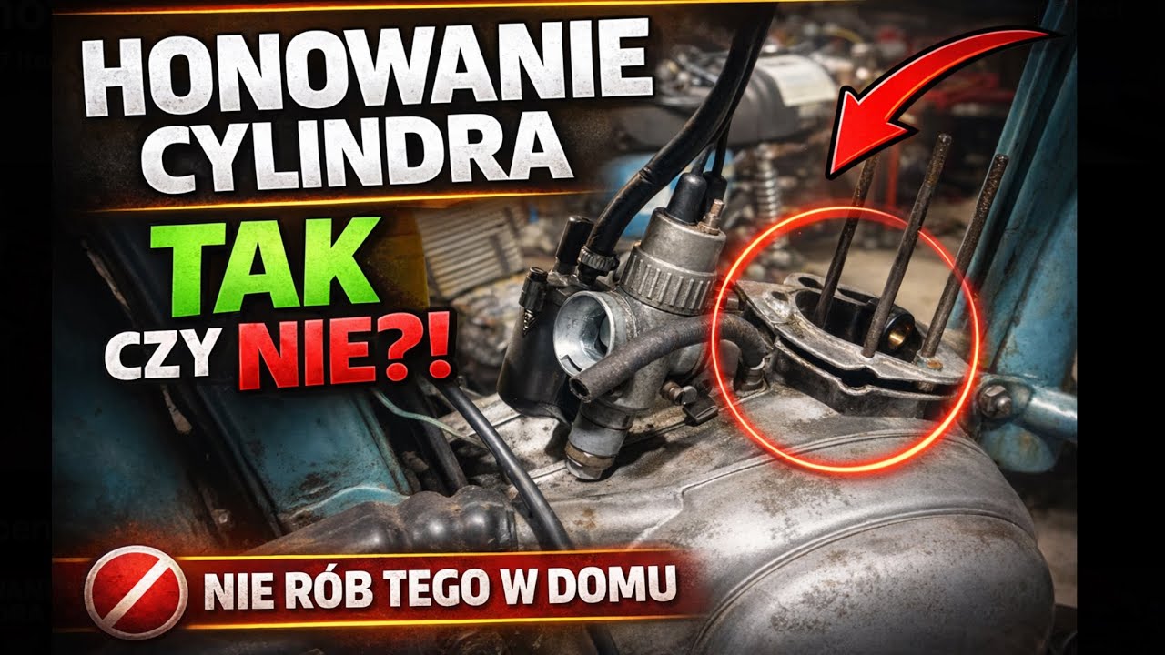 Tłok, domowe holowanie cylindra i dalsza analiza MZ ES150 #tajnymagazynddr 
