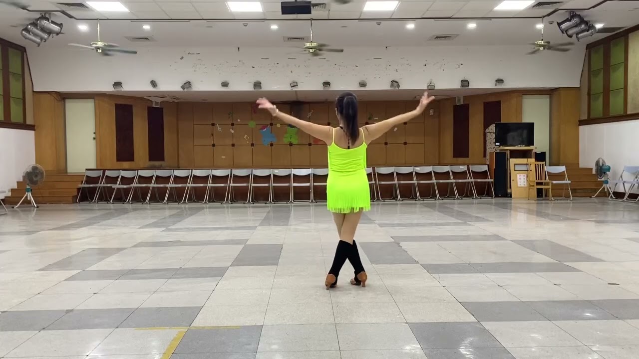 濛濛細雨憶當年。編舞：楊瑾瑜老師。示範：陳麗珍老師。