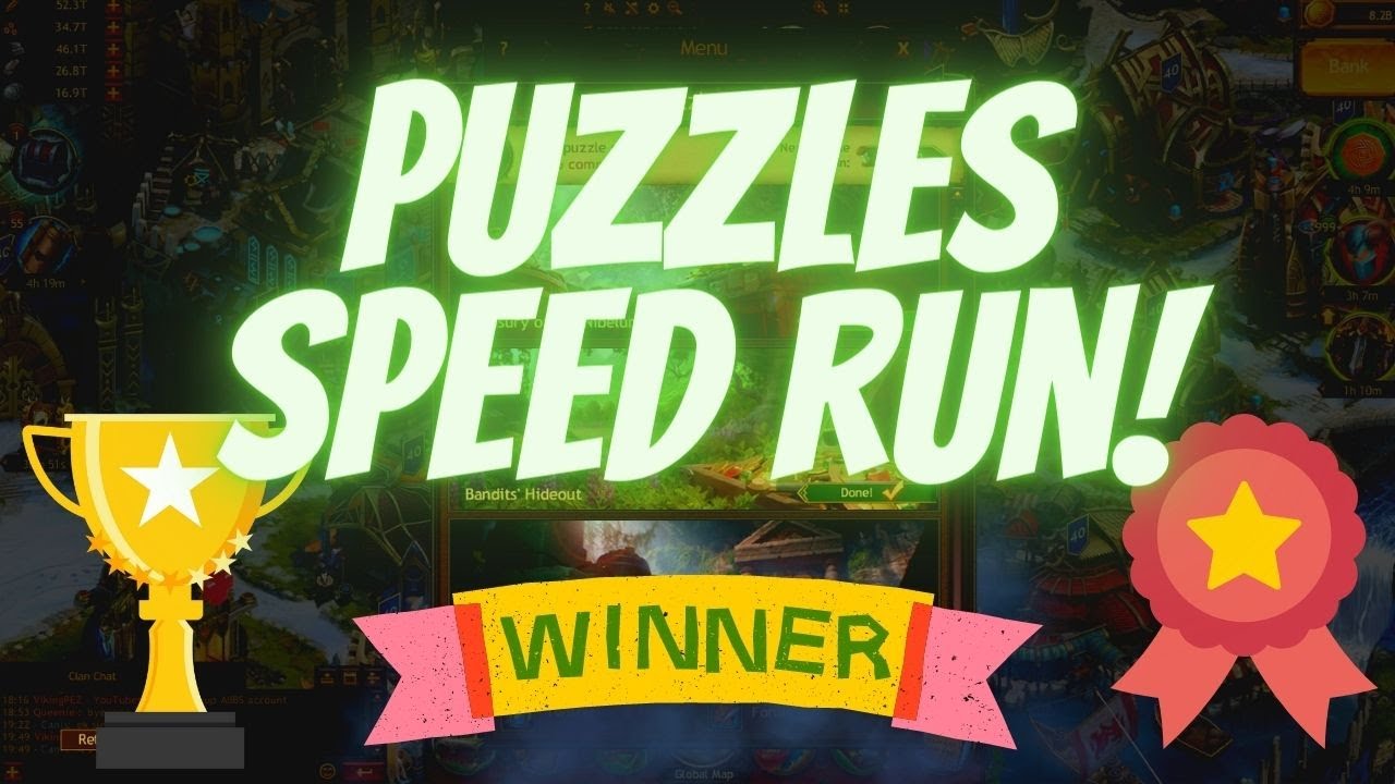 Speed Running the Puzzles! / Vikings: War of Clans