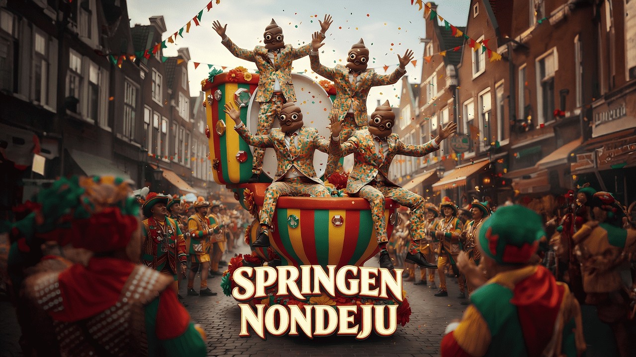 Snollebollekes - Springen Nondeju (Gezellige Uptempo 'De Uptempolonaise' Remix)