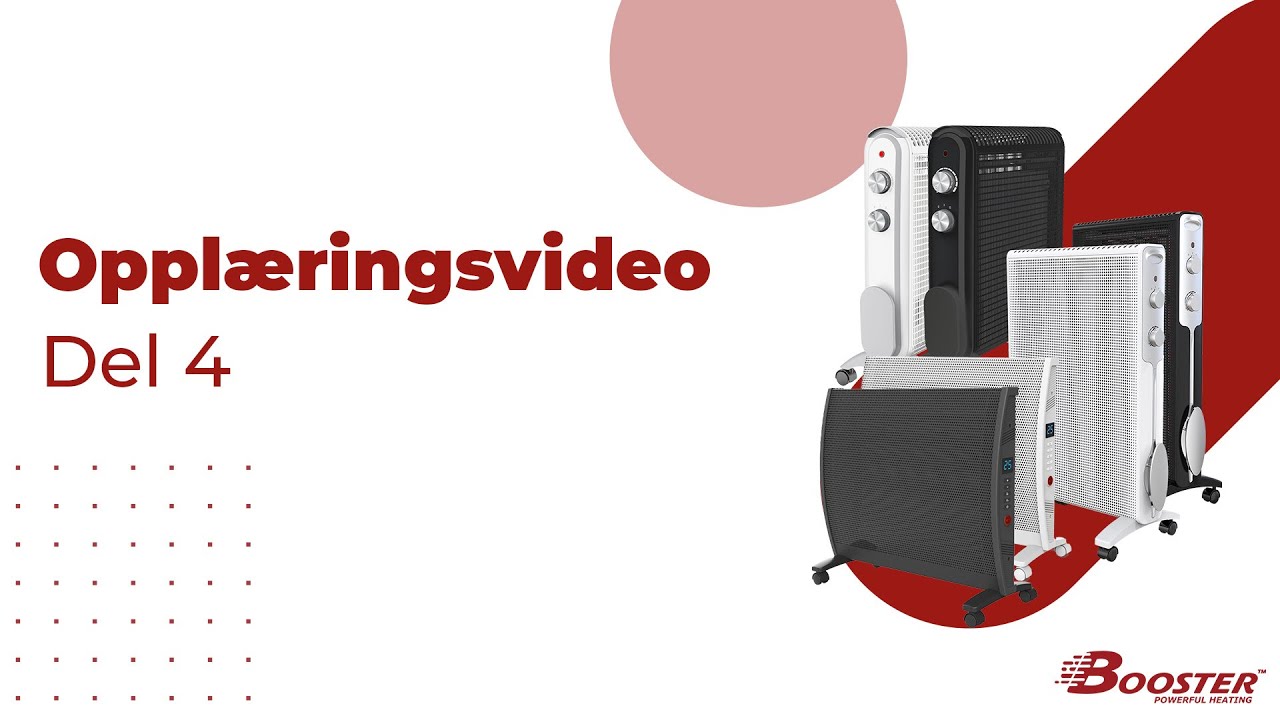 Booster opplæring del 4