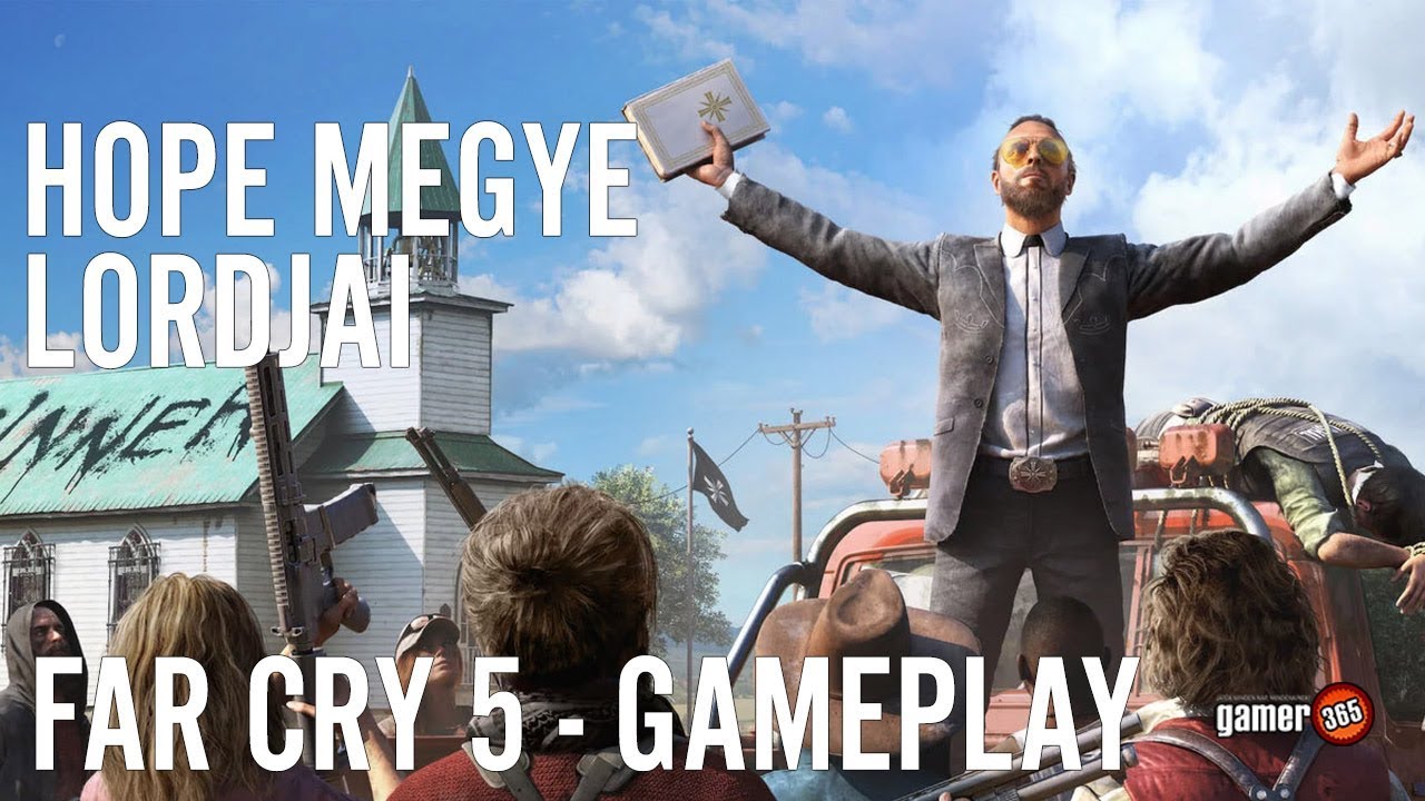 Far Cry 5: pre-release gameplay [40 min] - Chef, quad-ride, farkasok