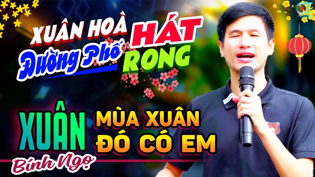 Xuân Hòa Hát, Lk Mùa Xuân Đó Có Em, Xuân Này Con Không Về| Bolero Ca Sĩ Mù Xuân Hòa Hát Rong Đón Tết