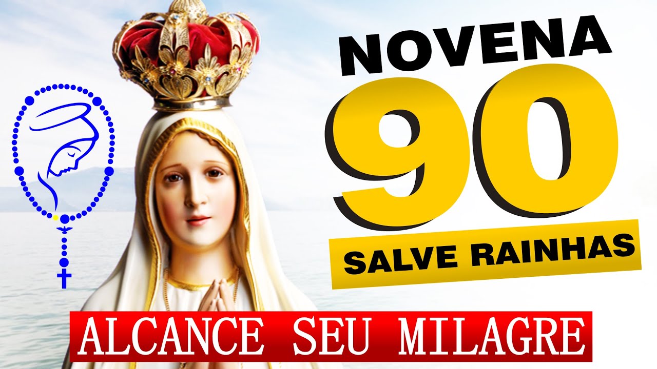 Oração das 90 Salve Rainha - Irmã Zélia indica para alcançar grandes milagres. Oração de poder.