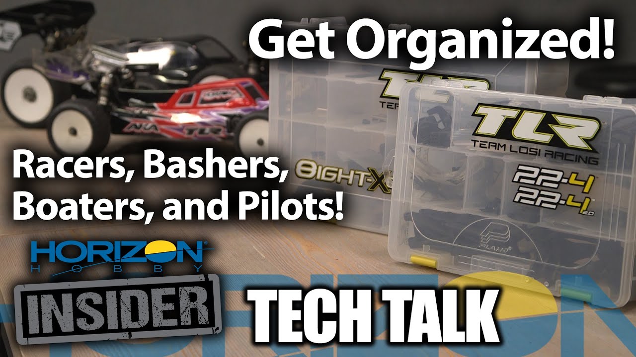 Horizon Insider Tech Talk: Get Your RC Program Organized!
