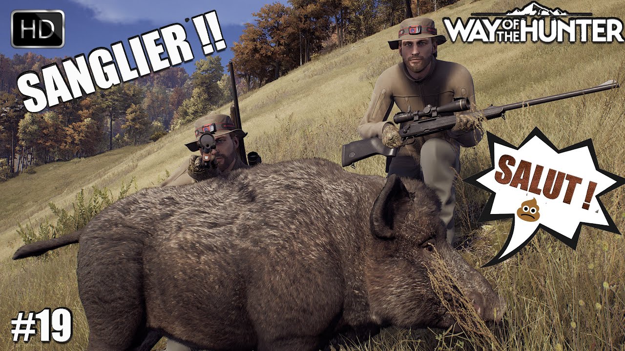 WAY OF THE HUNTER GAMEPLAY #19 À LA CHASSE AUX SANGLIERS !!!!