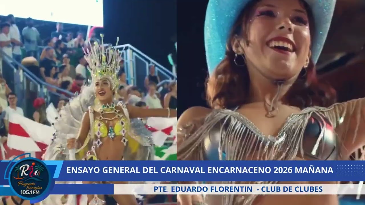 ENSAYO GENERAL DEL CARNAVAL ENCARNACENO 2026 MAÑANA