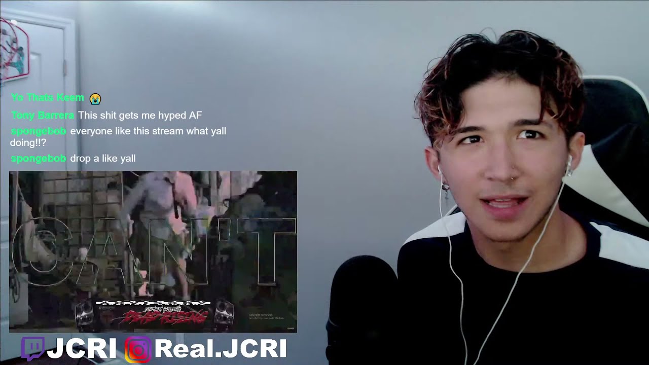LIVE ALBUM REACTION to Scarlxrd - DeadRising | @scarlxrd