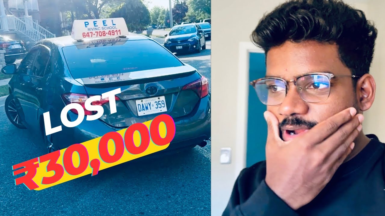 Failed My G Driving Test in Canada 🇨🇦 | Lost ₹30000 | vlog 69