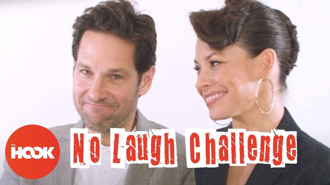Paul Rudd and Evangeline Lilly Tell Each Other Terrible Jokes | The Hook