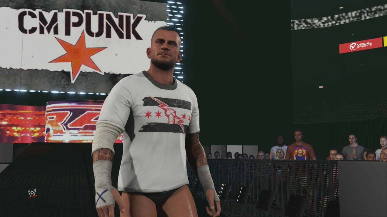 WWE2K23 CM PUNK '11 ENTRANCE W/TITANTRON (PS5, NO MODS)