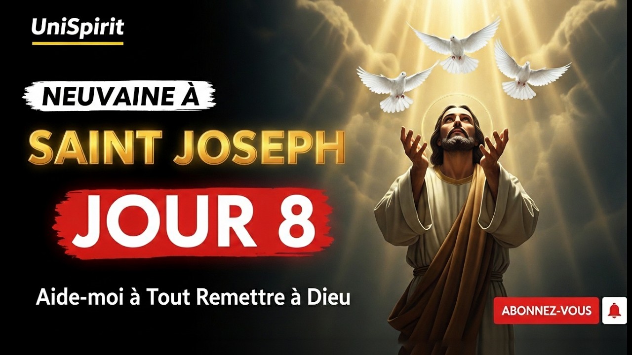 Neuvaine à Saint Joseph — Jour 8 : Homme de Confiance, Aide-moi à Tout Remettre à Dieu