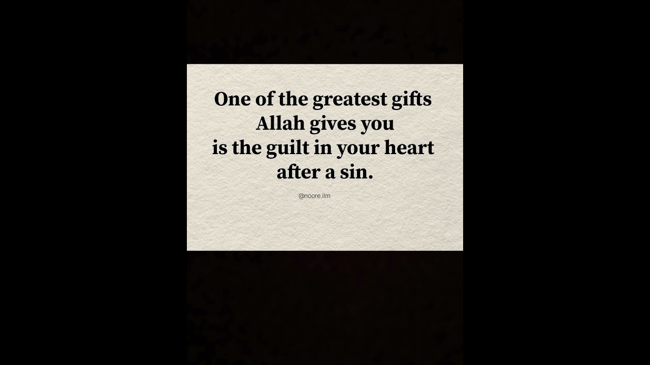If You Feel Guilty After a Sin, This Is for You 🌙 