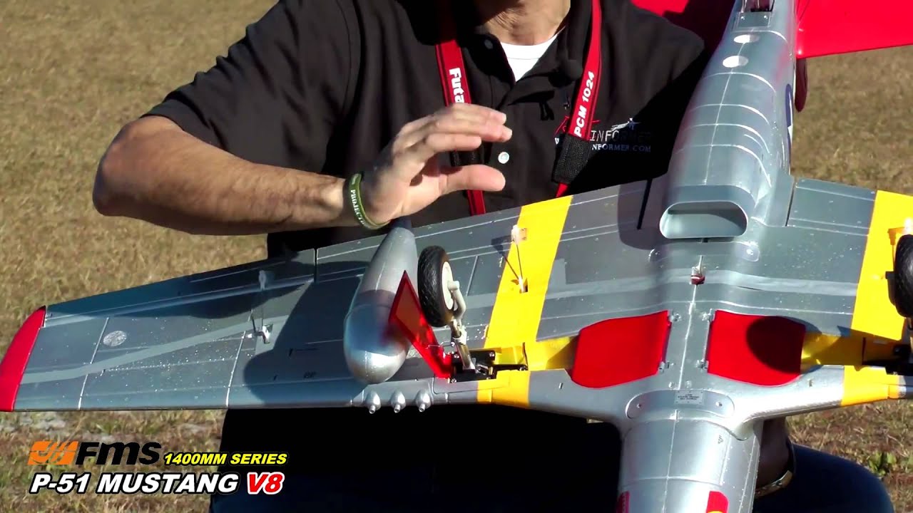 FMS 1450MM P 51 RedTail V8 Product FLIGHT DEMO FMS