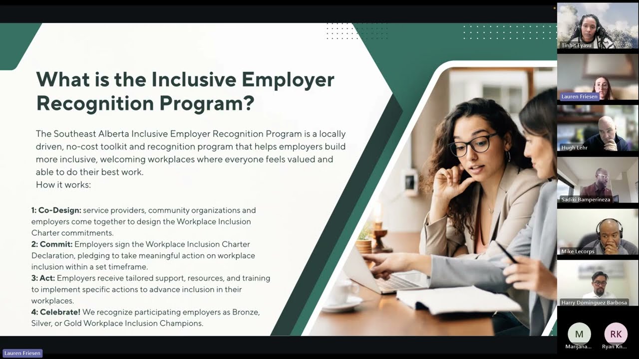 Inclusive Employer Recognition Program Overview