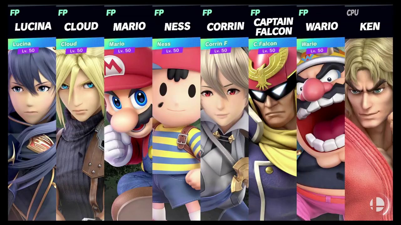 Super Smash Bros Ultimate Amiibo Fights   Request #1567 8 Player Stage Morph Smash