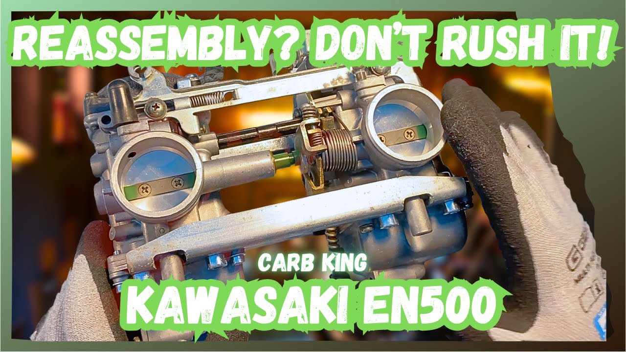 Не разбирайте карбюратор Kawasaki EN500, пока не увидите ЭТО! | Carb King