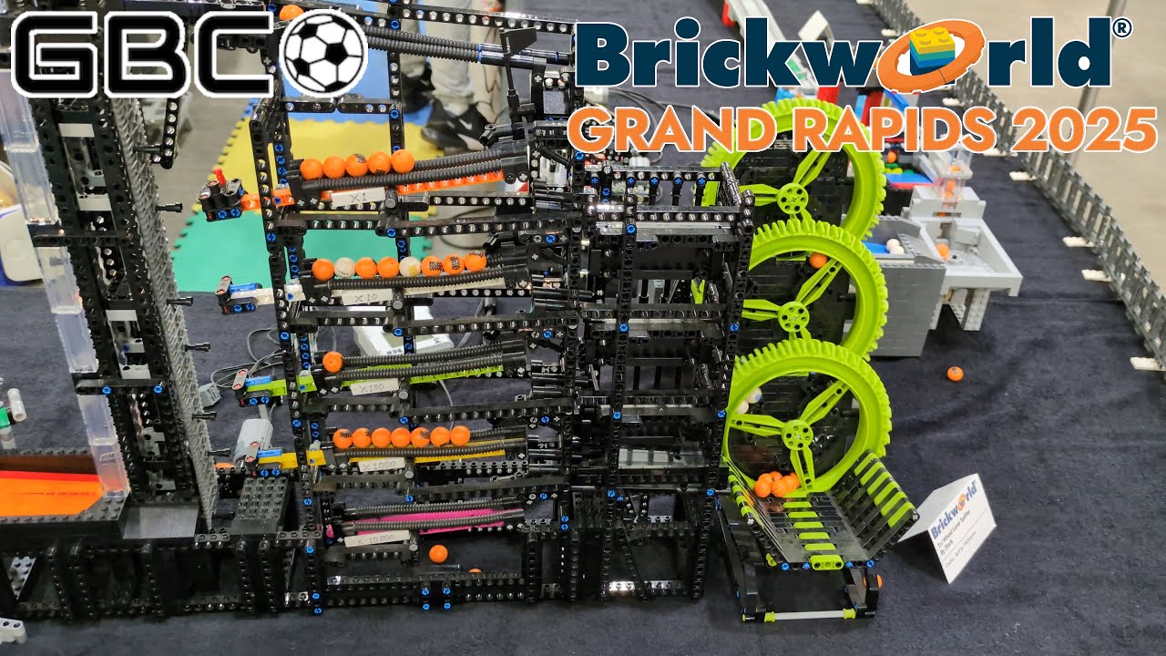 Brickworld Grand Rapids 2025 Great Ball Contraption (Full Display)