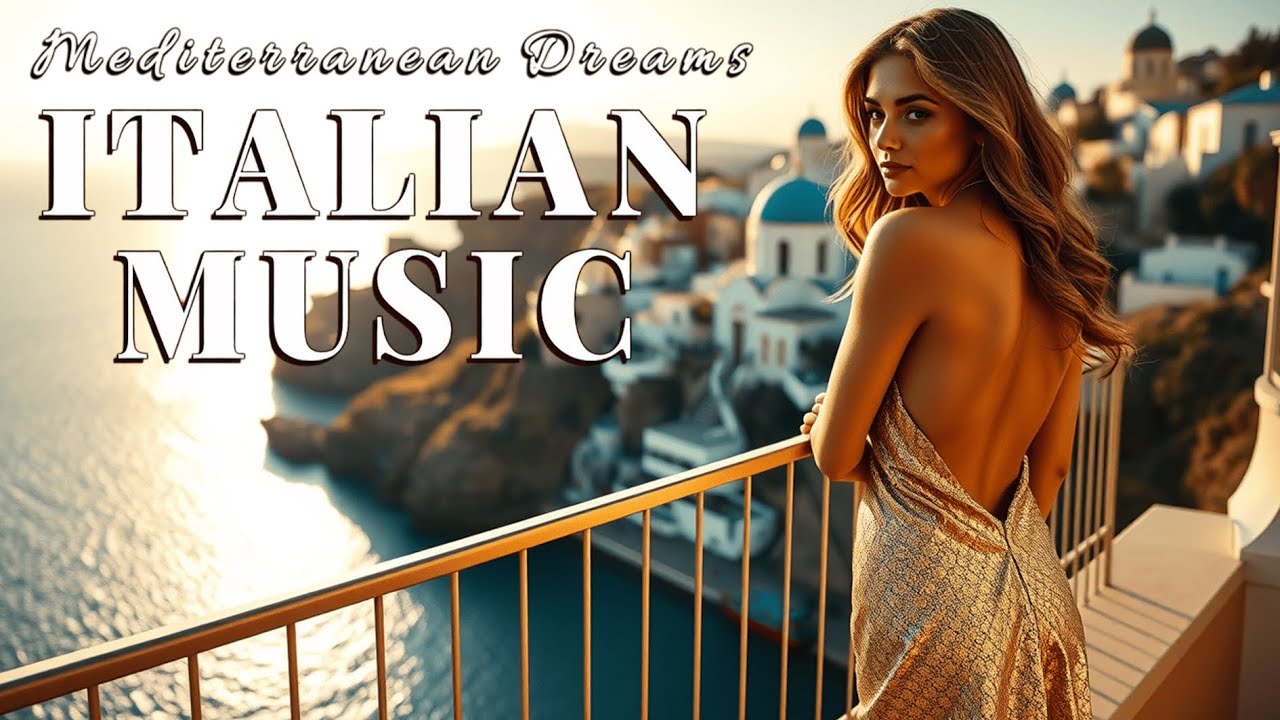 Mediterranean Coastal Music & Italian Chill 🌊☀️ Scenic Ocean Views & Dreamy Relaxation