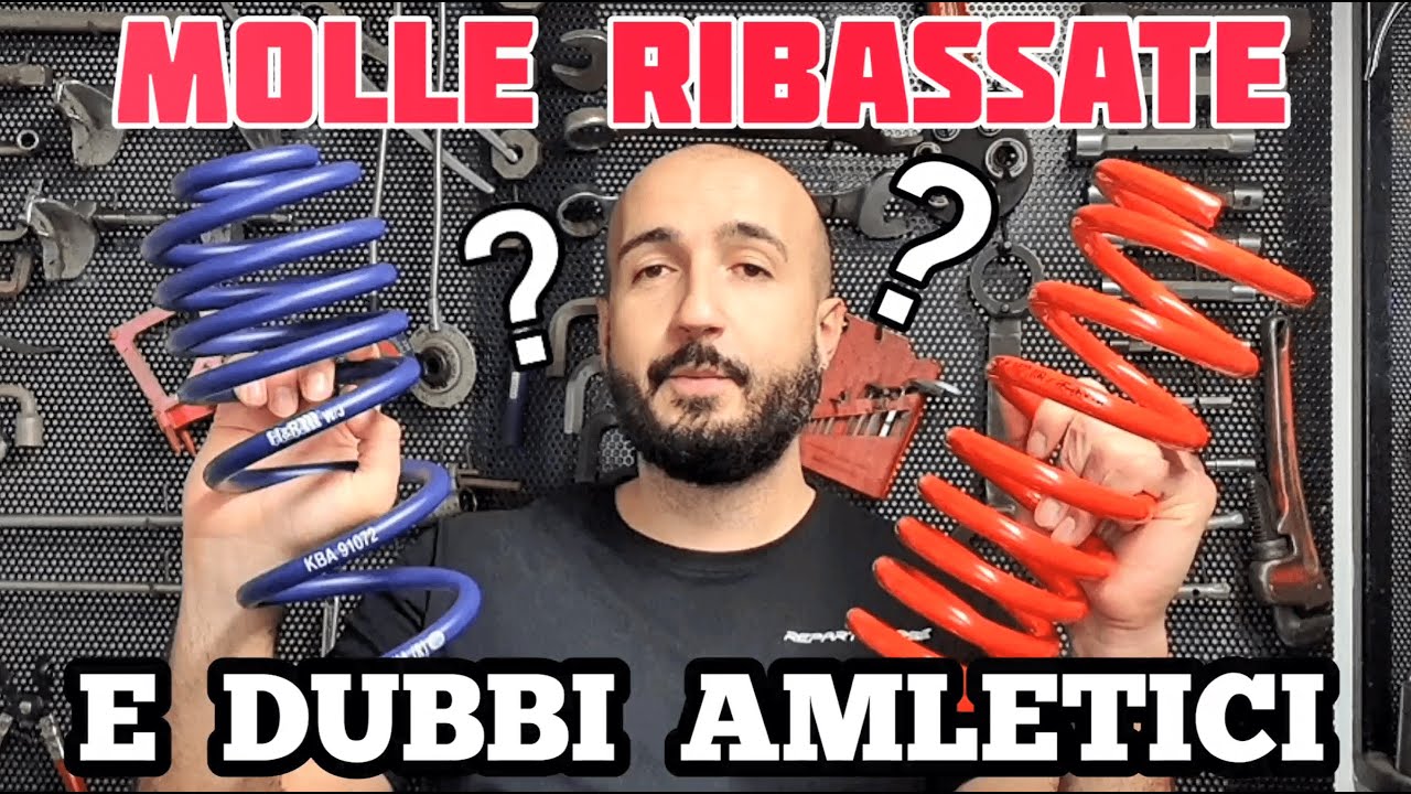 Molle RIBASSATE...e dubbi amletici su come montarle!
