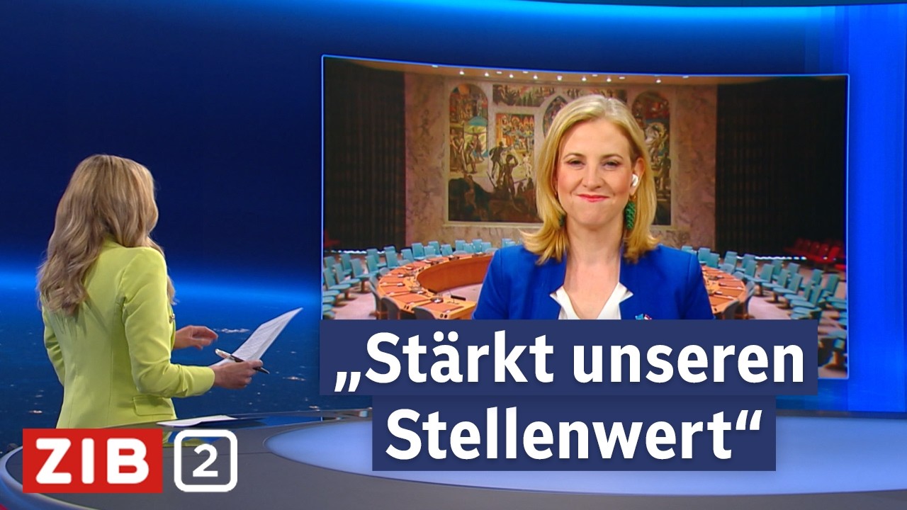&Ouml;sterreich im UNO-Sicherheitsrat: Beate Meinl-Reisinger im Interview | ZIB2 vom 03.06.2026