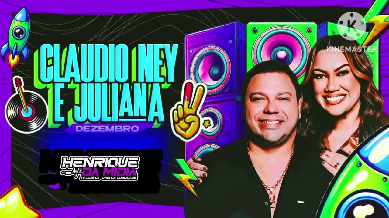 CLAUDIO NEY E JULIANA  MUSICAS NOVAS DEZEMBRO 2025 - Henrique da Midia