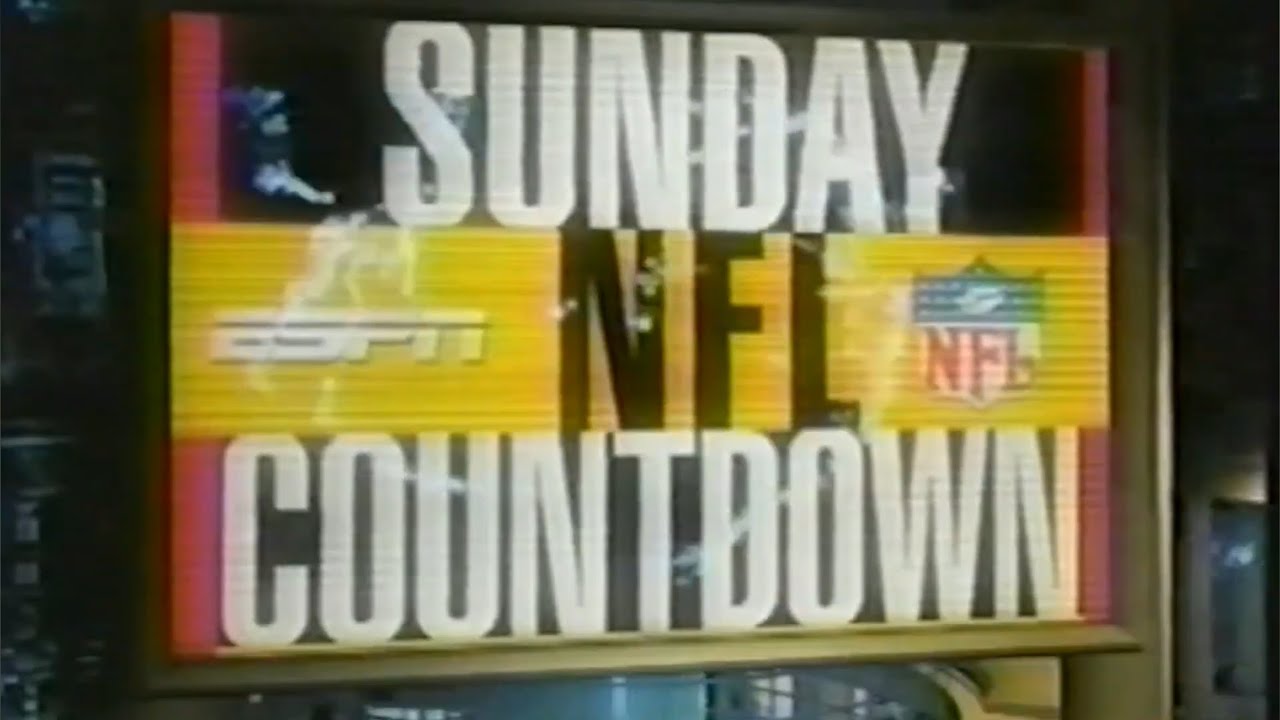 2005 Week 1 ESPN #NFL Countdown 