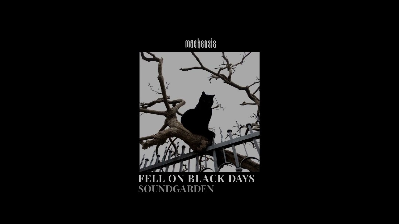 fell on black days - soundgarden (slowed + reverb)