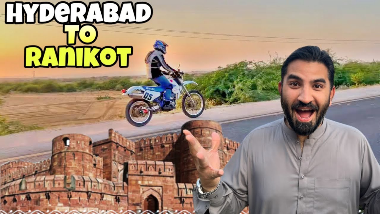 Hyderabad Se Ranikot Fort Bike Ride | Epic Road Trip with Friends | Vlog