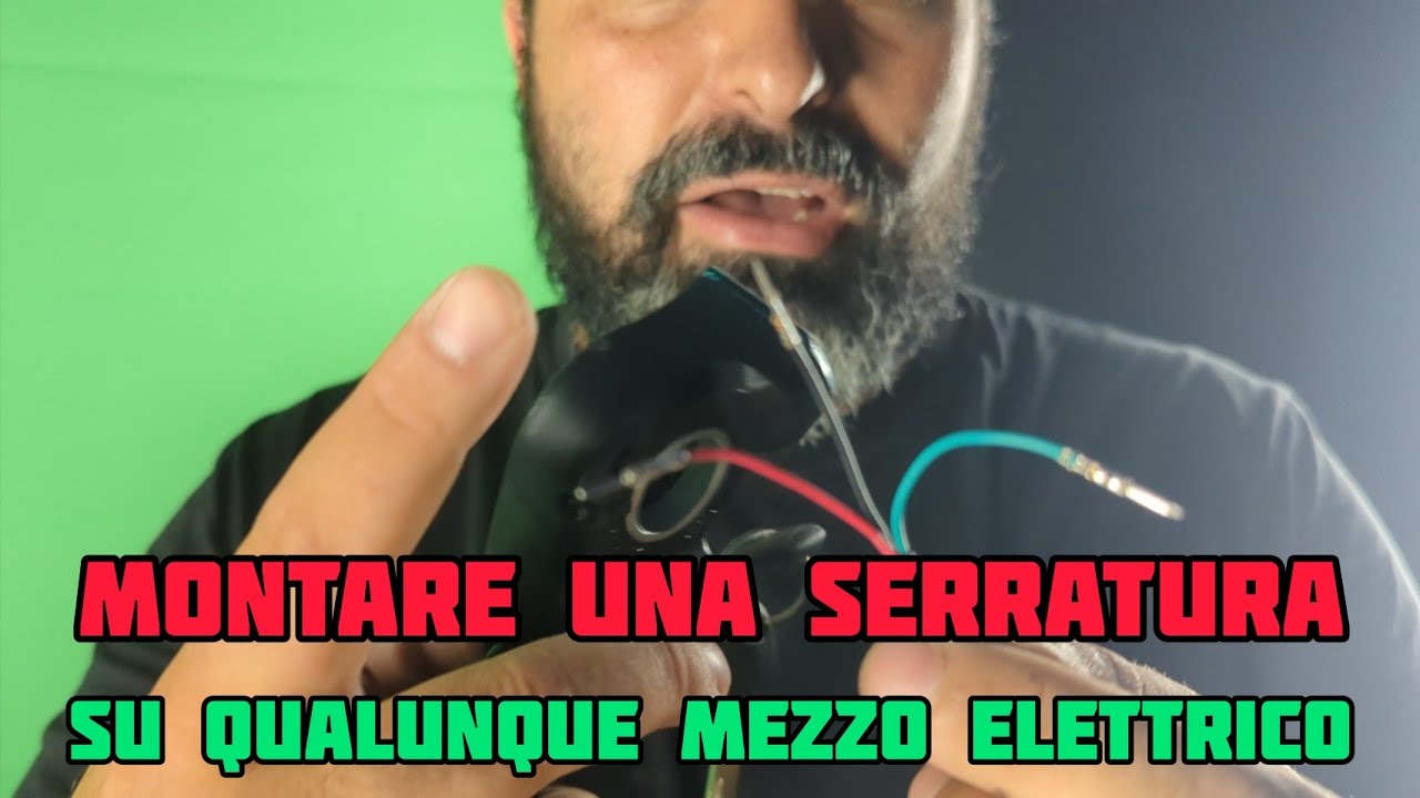 montare una chiave di accensione su un qualunque monopattino o bicicletta elettrica antifurto