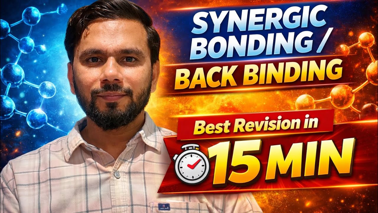 SYNERGIC BONDING | BACK BONDING - COORDINATION COMPOUND #neet2026 #jee2026 