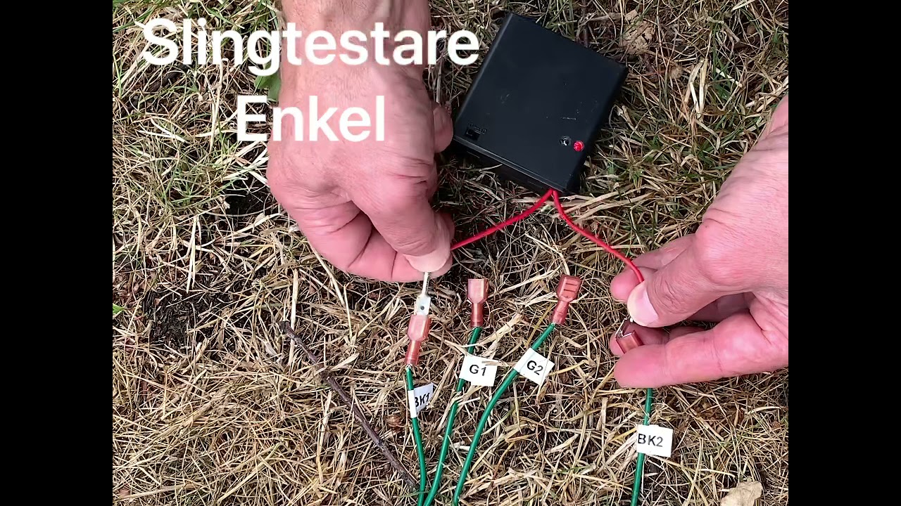 Felsökning av begränsningskabel med olika instrument