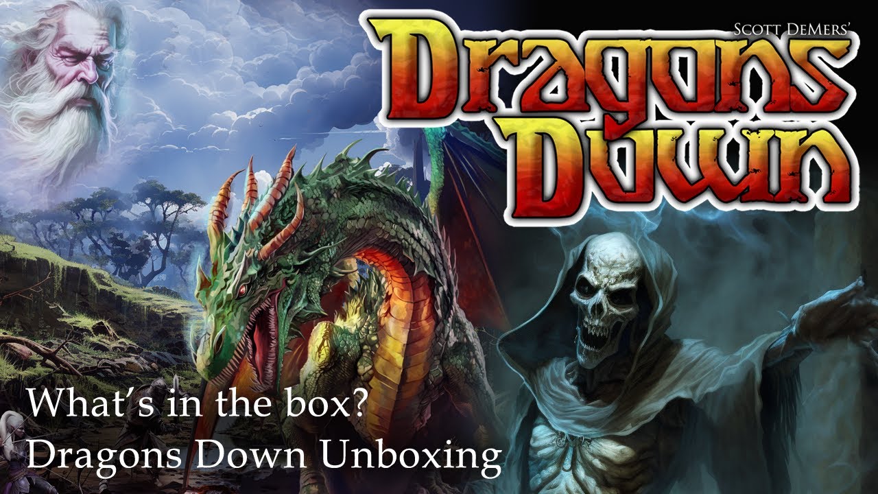 Dragons Down Core Game Unboxing Video