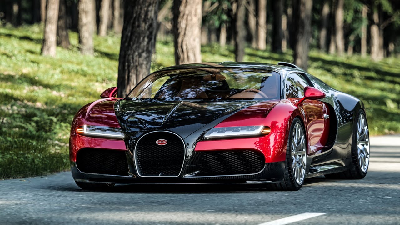Bugatti F.K.P. Hommage 2027: Абсолютная дань уважения Veyron с двигателем W16 мощностью 1600 л.с.
