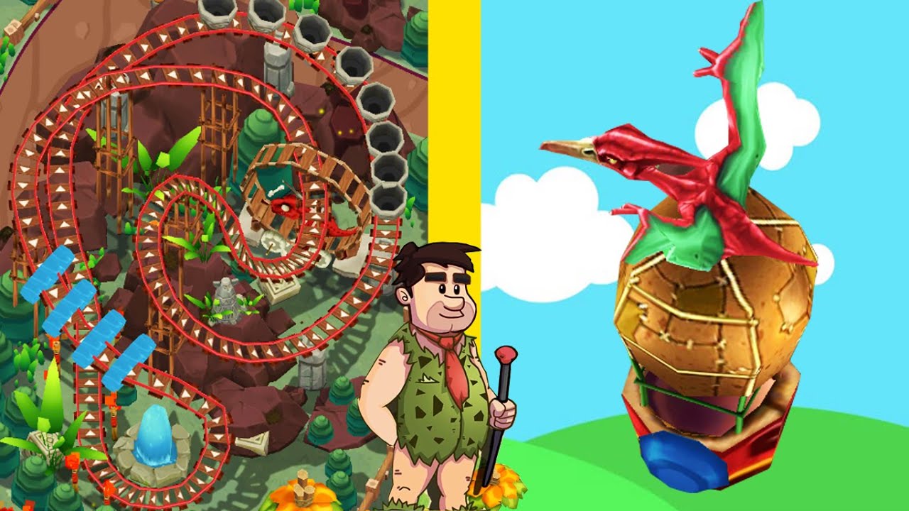 Idle Stone Park! MAX LEVEL DINO PARK EVOLUTION!