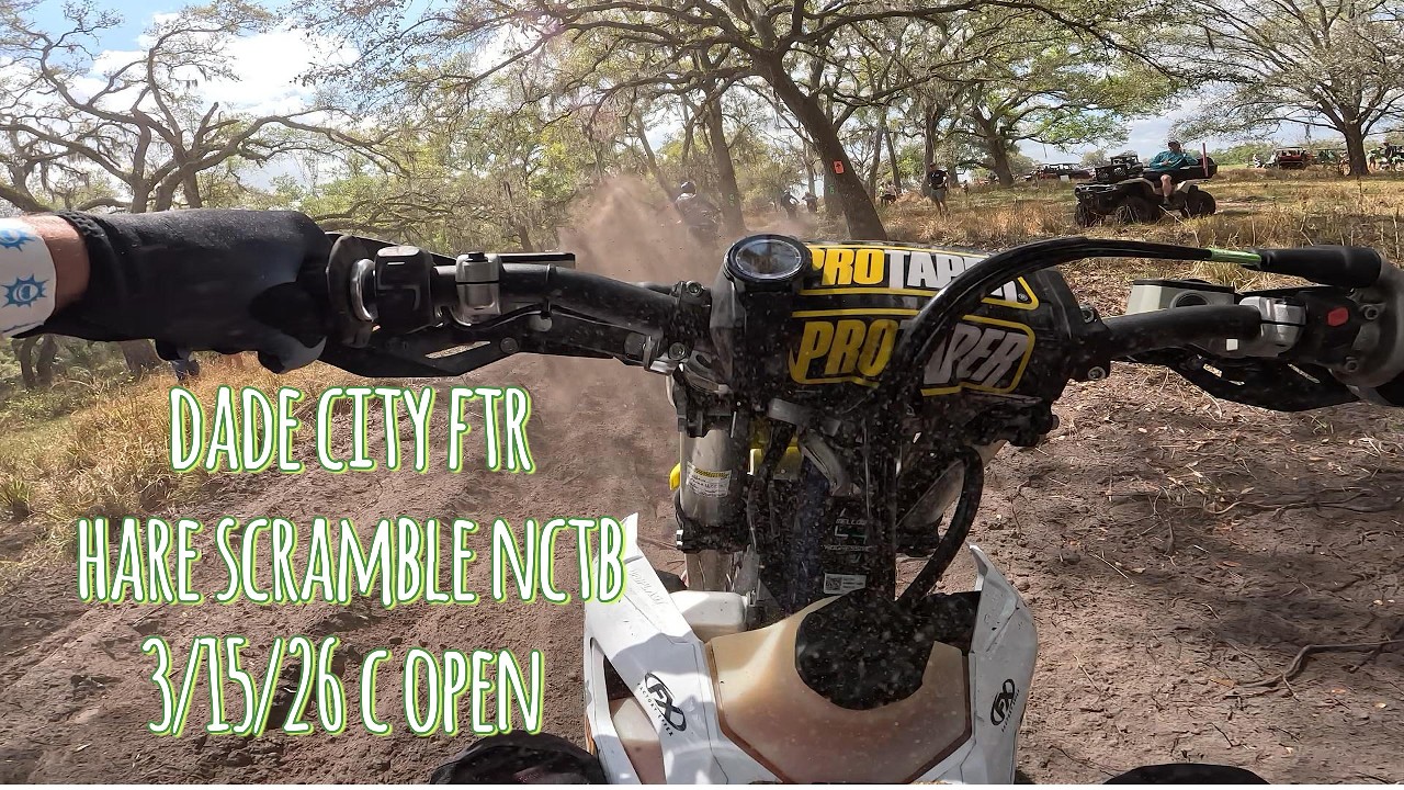 FTR Hare Scramble Dade City NCTB 3/15/26 C Open