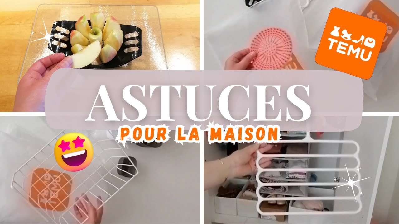 ASTUCES POUR LA MAISON | 100% TEMU |  À CONNAÎTRE ABSOLUMENT 🤩